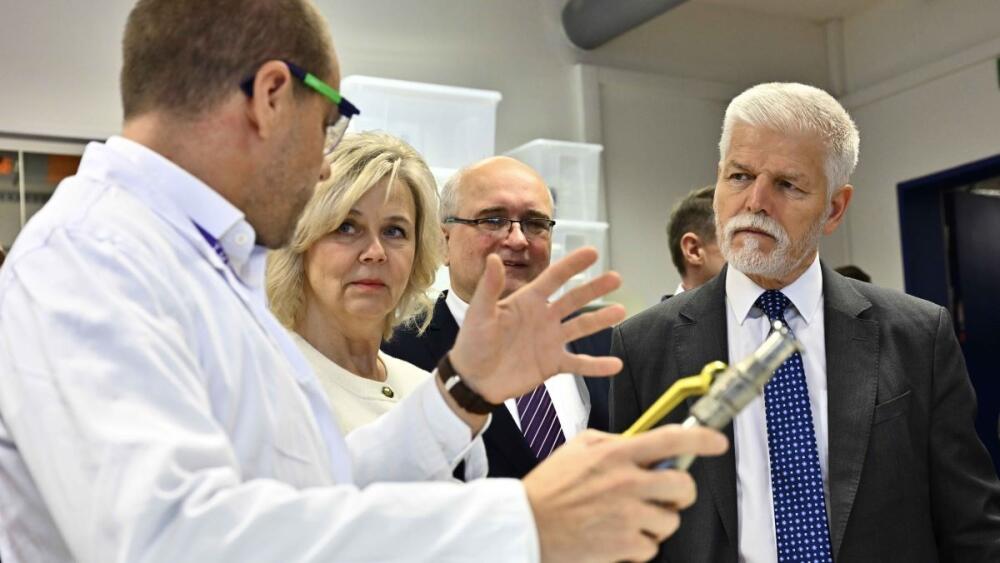 Prezident Pavel na univerzitě v Liberci, foto: Artur Irma